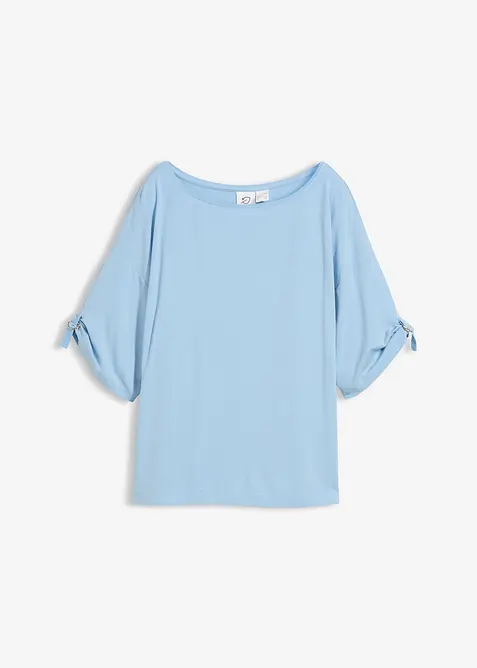 T-shirt &agrave; encolure bateau, bonprix