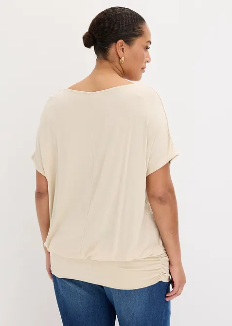 T-shirt doux en viscose extensible, bonprix