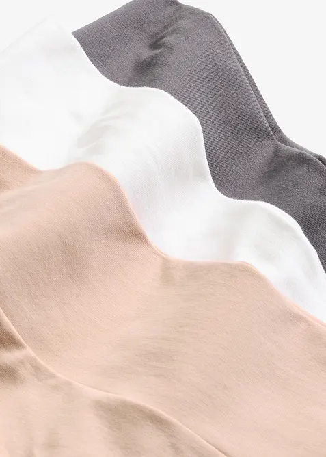 Lot de 3 culottes de grossesse coton, bonprix