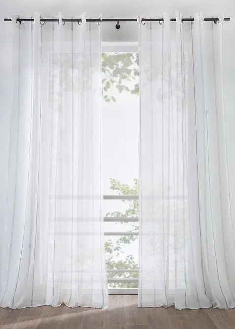 Voilage ray&eacute; (1 pce), bonprix