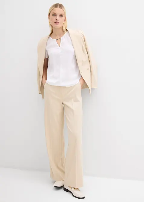 Tunique en satin fin, bonprix