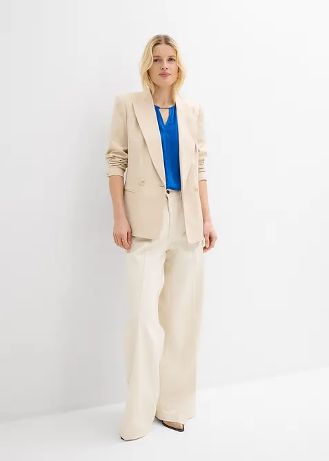 Tunique en satin fin, bonprix