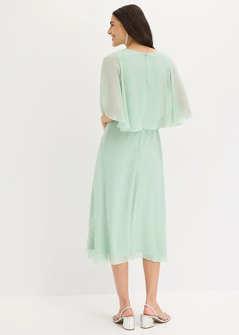 Robe en mousseline avec strass, bonprix