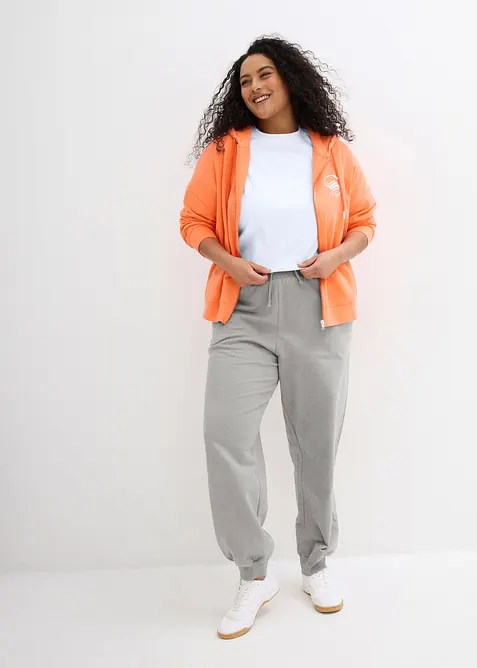 Pantalon sweat 100% coton, bonprix