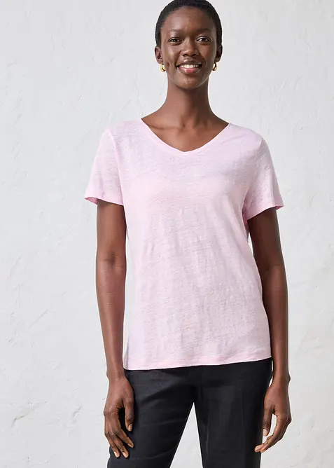 T-shirt 100% lin, bonprix