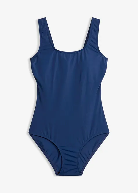 Maillot 1 pi&egrave;ce &eacute;chancrure haute dans le dos, bonprix