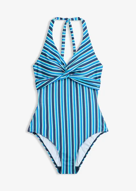 Maillot 1 pi&egrave;ce dos nu, effet crois&eacute;, bonprix