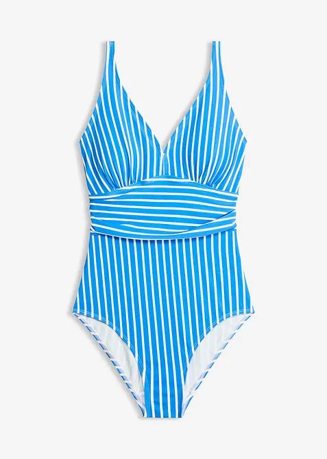 Maillot 1 pi&egrave;ce &agrave; fronces, bonprix