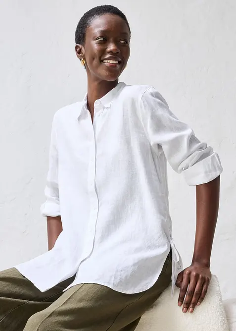 Chemisier 100&nbsp;% lin, bonprix