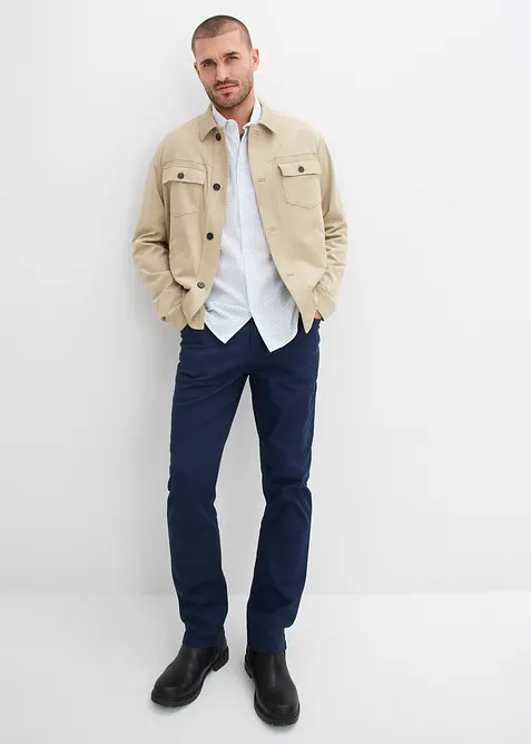 Chemise regular en coton seersucker, bonprix