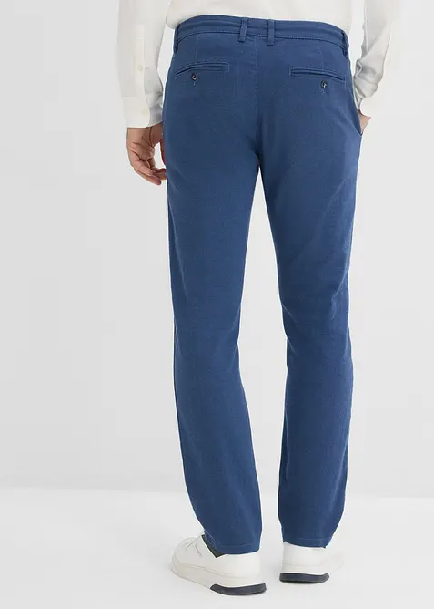 Pantalon chino regular &agrave; taille ajustable, droit, bonprix