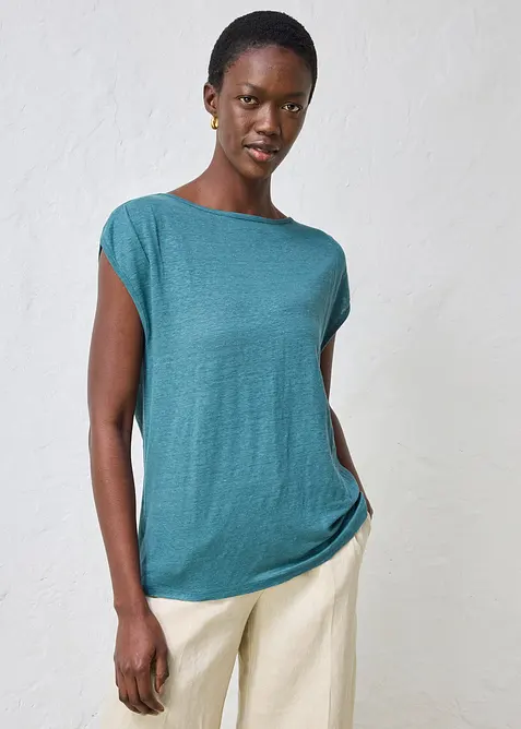 T-shirt 100% lin, bonprix