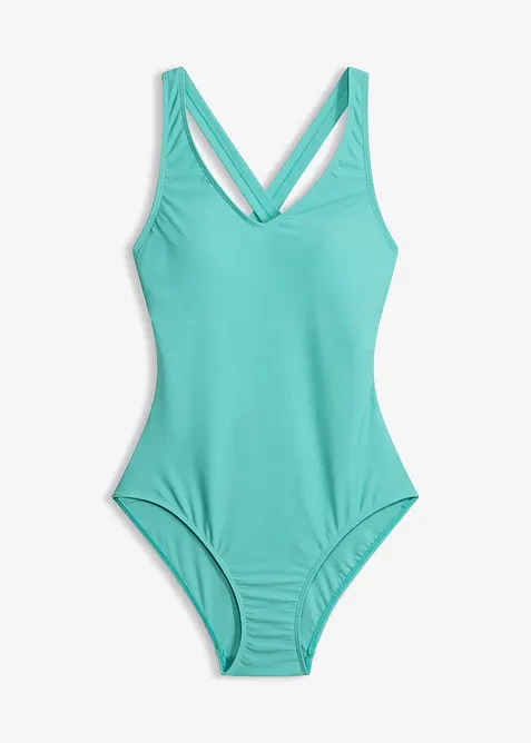 Maillot 1 pi&egrave;ce &agrave; bretelles amovibles, bonprix