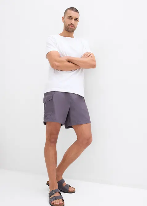 Short de bain avec poche cargo, bonprix