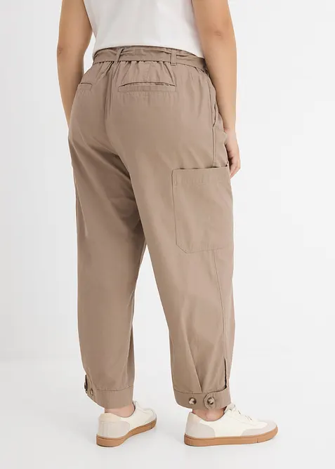 Pantalon cargo raccourci, bonprix