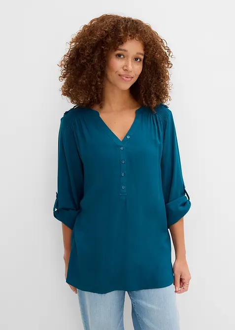 Blouse douce en viscose, bonprix