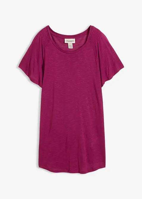 T-shirt fil flamm&eacute; &agrave; manches papillon, bonprix