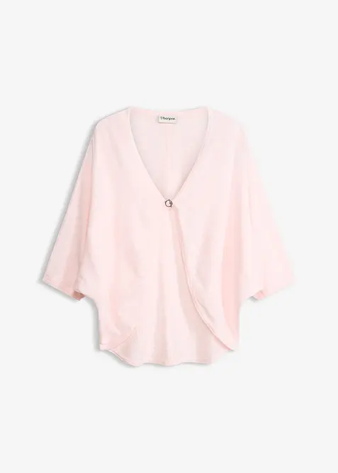 Gilet en fine maille 100% coton, bonprix