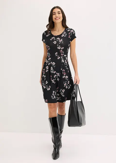 Robe en jersey viscose, bonprix