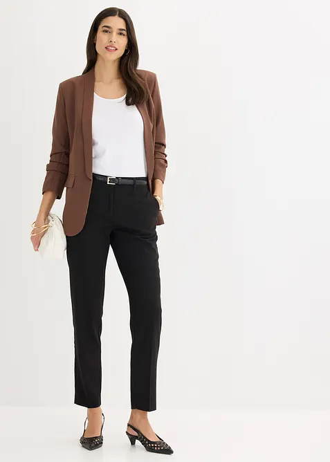 Pantalon de tailleur, taille courte, bonprix