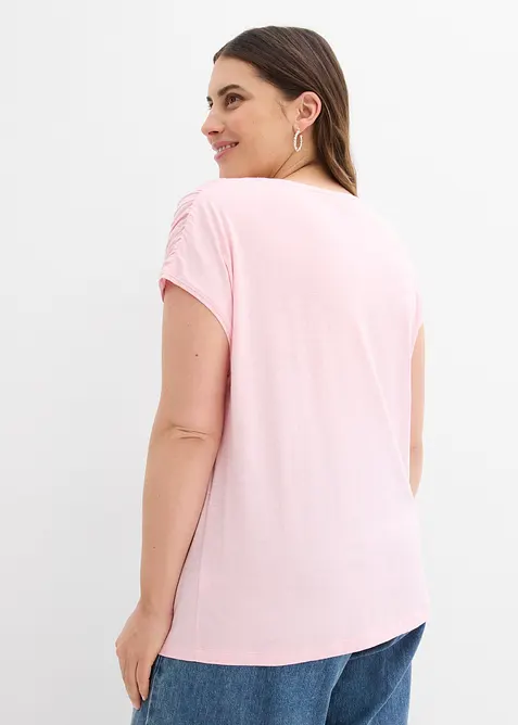 T-shirt boxy, manches courtes, bonprix