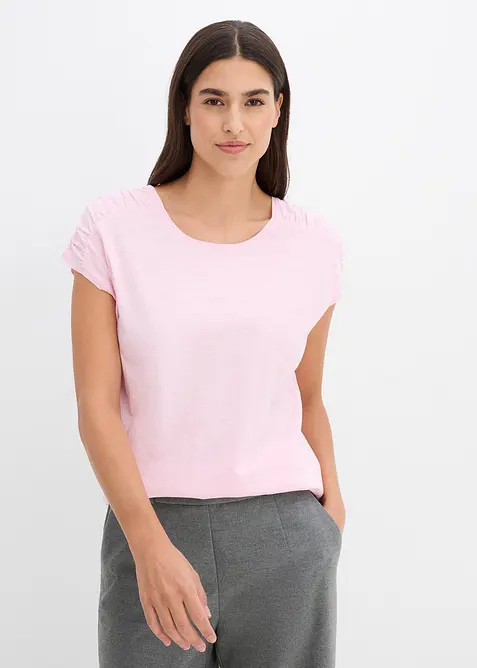 T-shirt boxy, manches courtes, bonprix