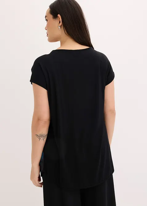 T-shirt imprim&eacute; en mati&egrave;re douce, bonprix