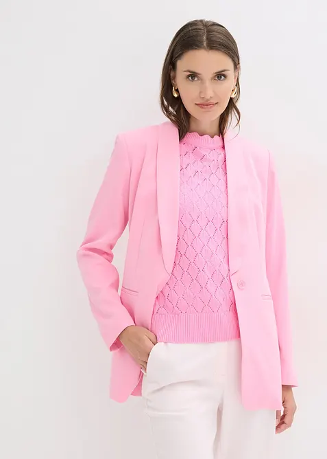 Blazer avec ceinture &agrave; nouer, bonprix