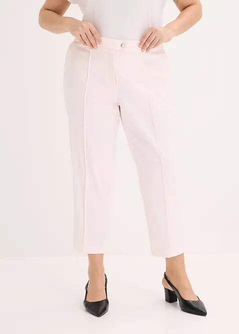 Pantalon &agrave; taille &eacute;lastiqu&eacute;e, bonprix