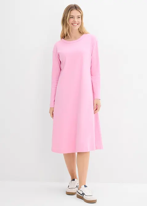 Robe en jersey 100% coton &eacute;pais, bonprix