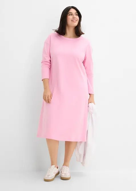 Robe en jersey 100% coton &eacute;pais, bonprix