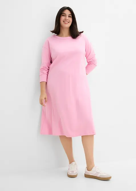 Robe en jersey 100% coton &eacute;pais, bonprix