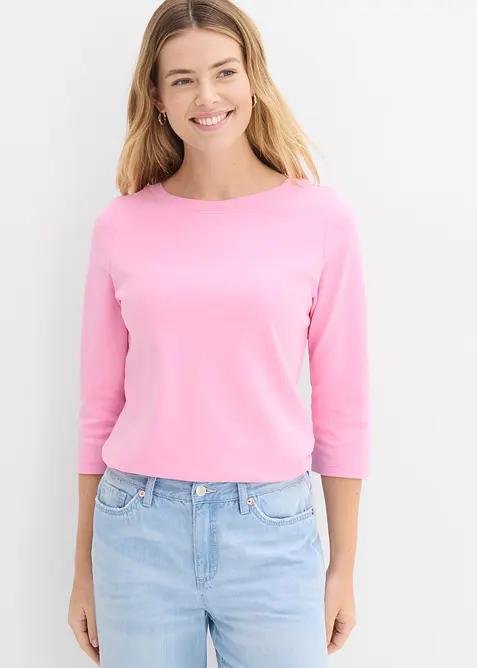 T-shirt &eacute;pais 100% coton, bonprix