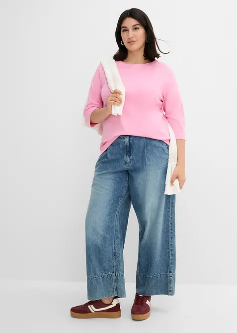 T-shirt &eacute;pais 100% coton, bonprix