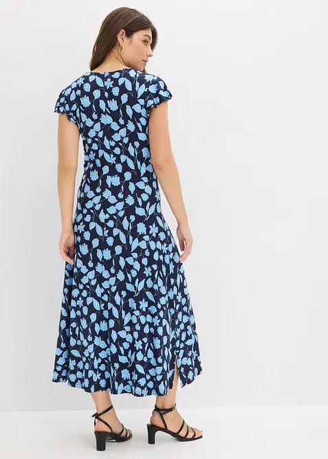 Robe imprim&eacute;e en jersey viscose, bonprix