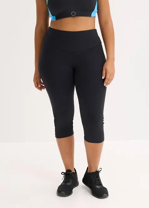 Legging de sport robuste, coupe corsaire, bonprix