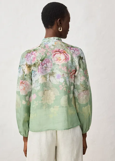 Tunique-blouse en ramie rafra&icirc;chissante, bonprix