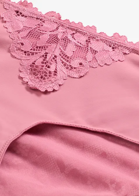 String taille haute &agrave; dentelle, bonprix