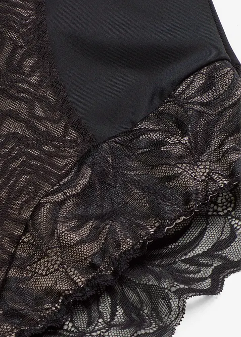 Panty sculptant &agrave; dentelle, maintien mod&eacute;r&eacute;, bonprix