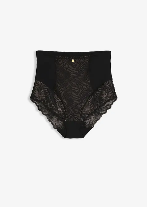 Panty sculptant &agrave; dentelle, maintien mod&eacute;r&eacute;, bonprix