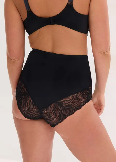 Panty sculptant &agrave; dentelle, maintien mod&eacute;r&eacute;, bonprix