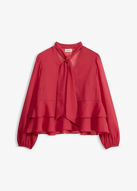 Blouse &agrave; lavalli&egrave;re, bonprix