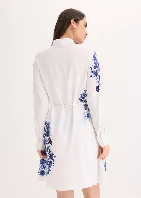 Robe-chemise en viscose fluide, bonprix