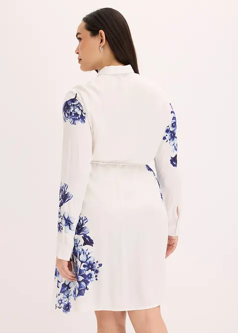 Robe-chemise en viscose fluide, bonprix