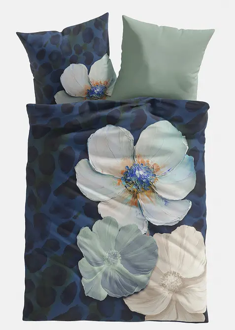 Parure de lit r&eacute;versible en linon, bonprix