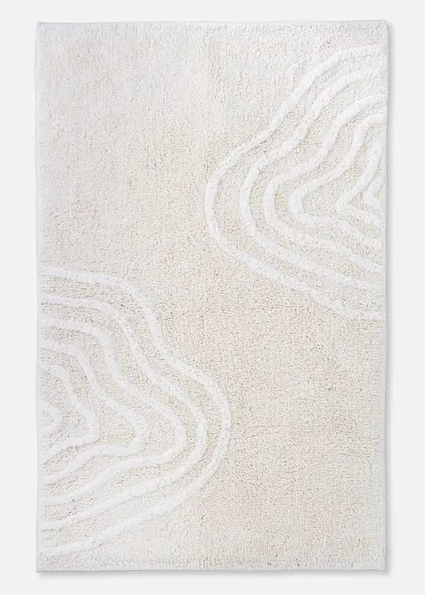 Tapis de bain &agrave; motif graphique, bonprix