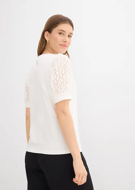 T-shirt en coton extensible, bonprix