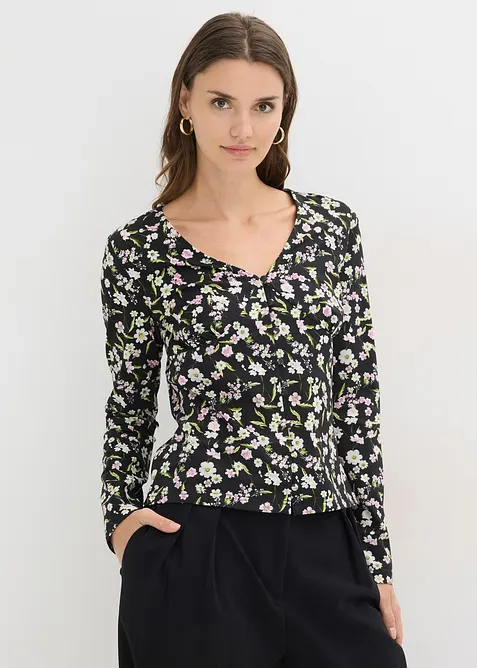 T-shirt manches longues, bonprix