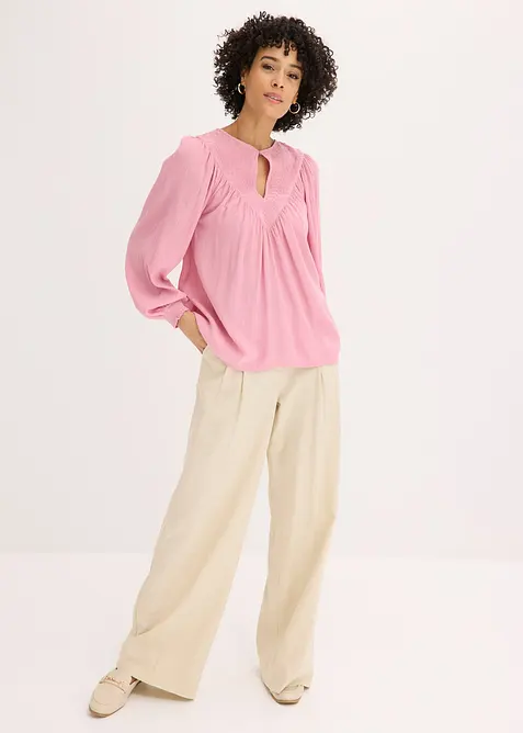 Tunique &agrave; broderie, bonprix