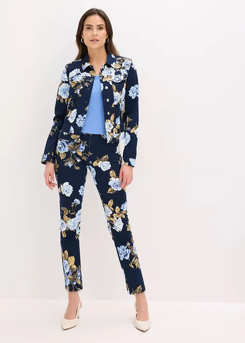 Pantalon 7/8 en coton extensible, bonprix